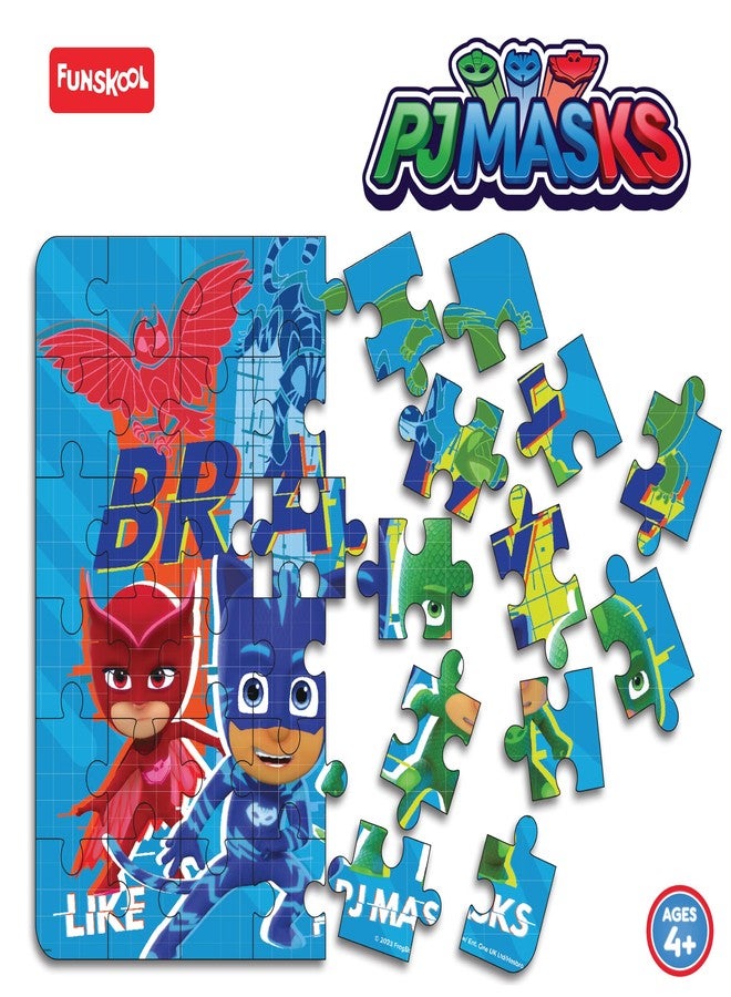 فنسكول لعبة أحجية Funskool-PJ Masks - شجاعة مثل أبطال PJ Masks، 104 قطعة، تعليمية، 104 قطعة، أحجية، للأطفال من عمر 4 سنوات فما فوق، لعبة - Image 2